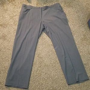 20 PETITE grey dress pants